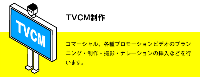 TVCM制作
